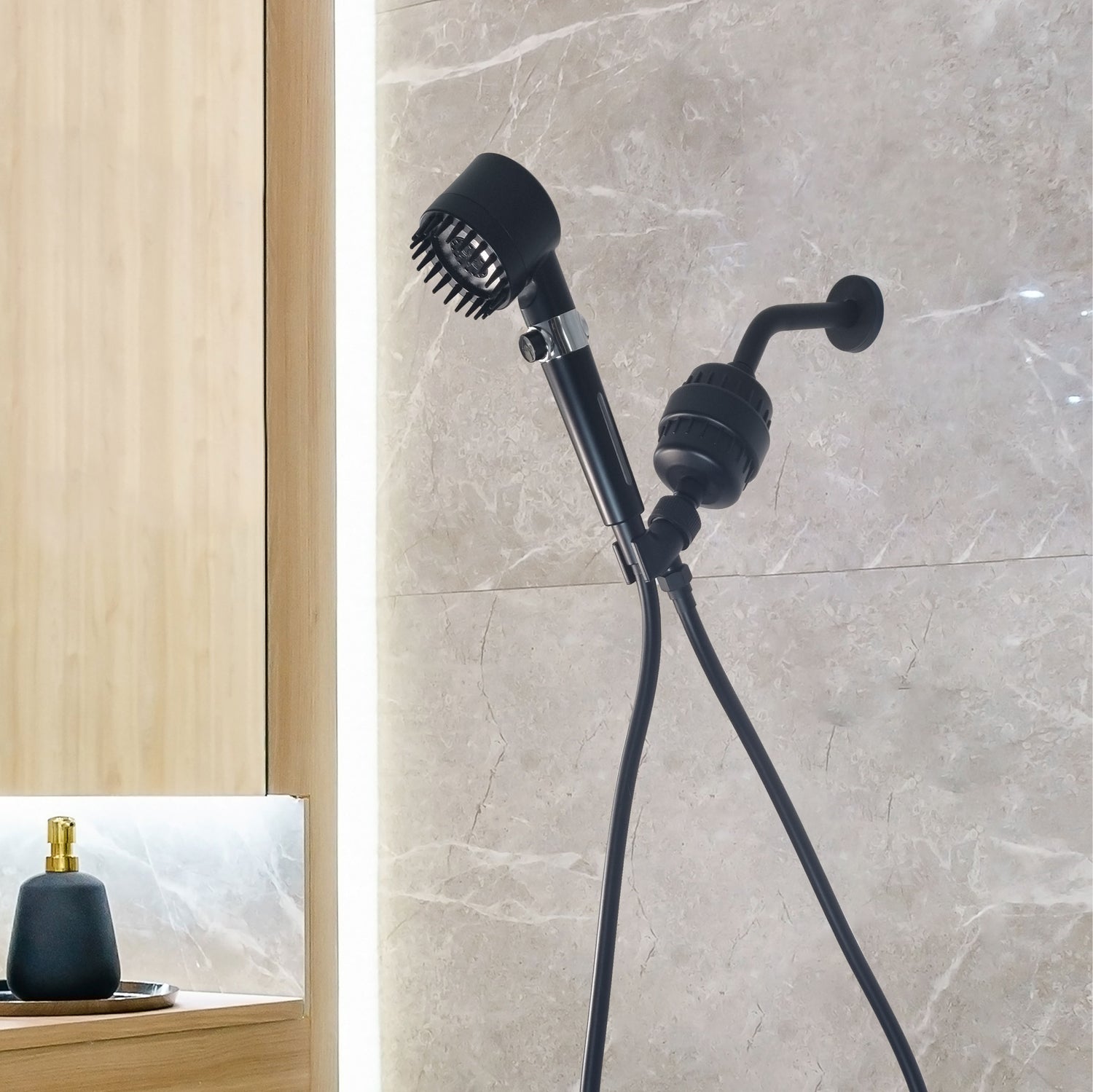 MINERALSTREAM MASSAGE FILTERED SHOWER HEAD