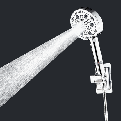 Pomme de douche haute pression MineralStream Luxe 9 modes (filtrée)