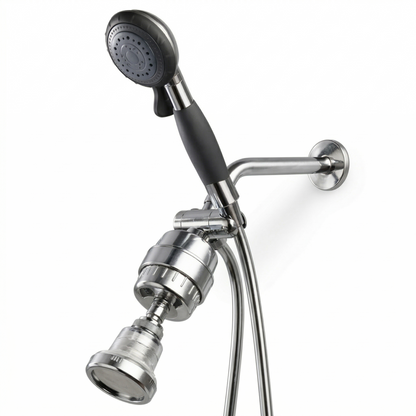 Système de douche assistée avec pommeau de douche