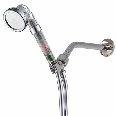 MineralStream Chakra Showerhead Essentials Kit front view