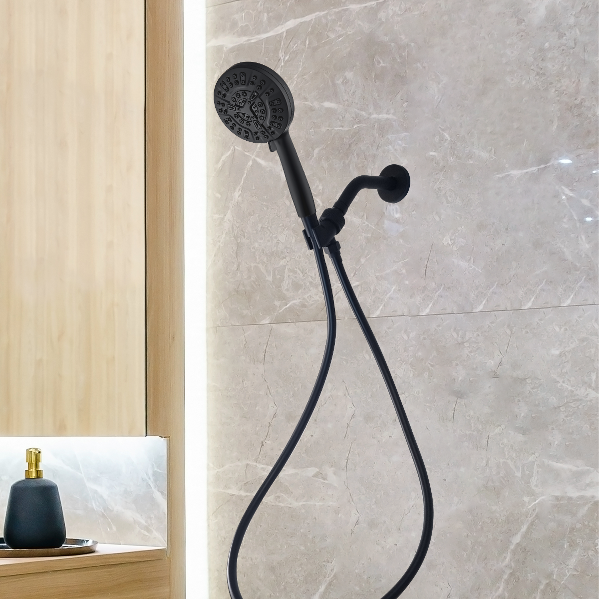 Pomme de douche à haute pression de mineralstream luxe 10 mode (filtré)