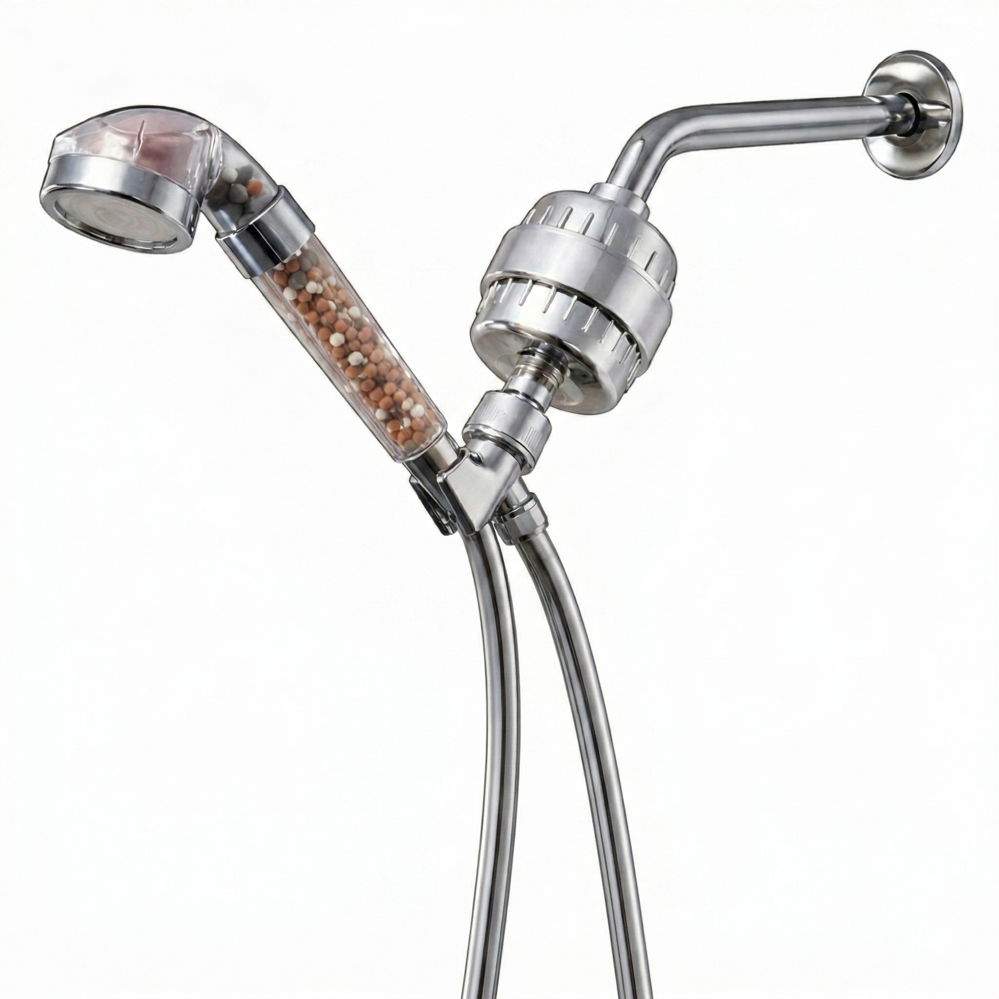 Pommeau de douche LED Ionic - Kit complet