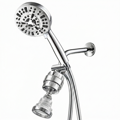 MineralStream Luxe 10 Mode High Pressure Shower Head (Filtered)