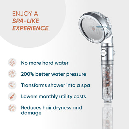 Ionic Showerhead 2.0 Complete Shower Kit