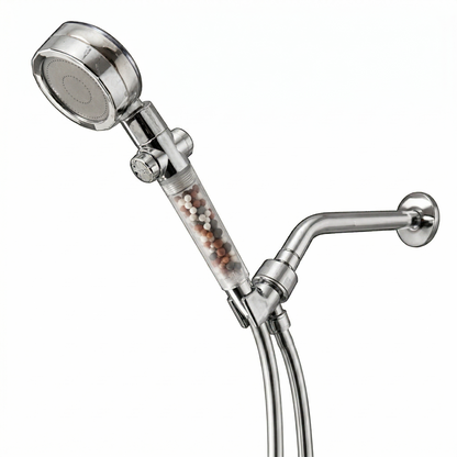 TurboFan Showerhead Shower Essentials Kit