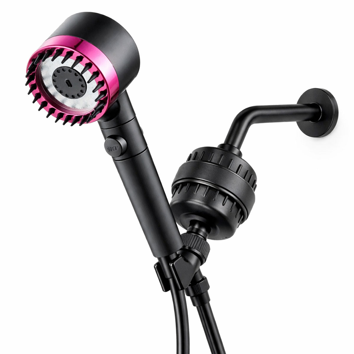 Kit complet pommeau de douche massant Ultimate